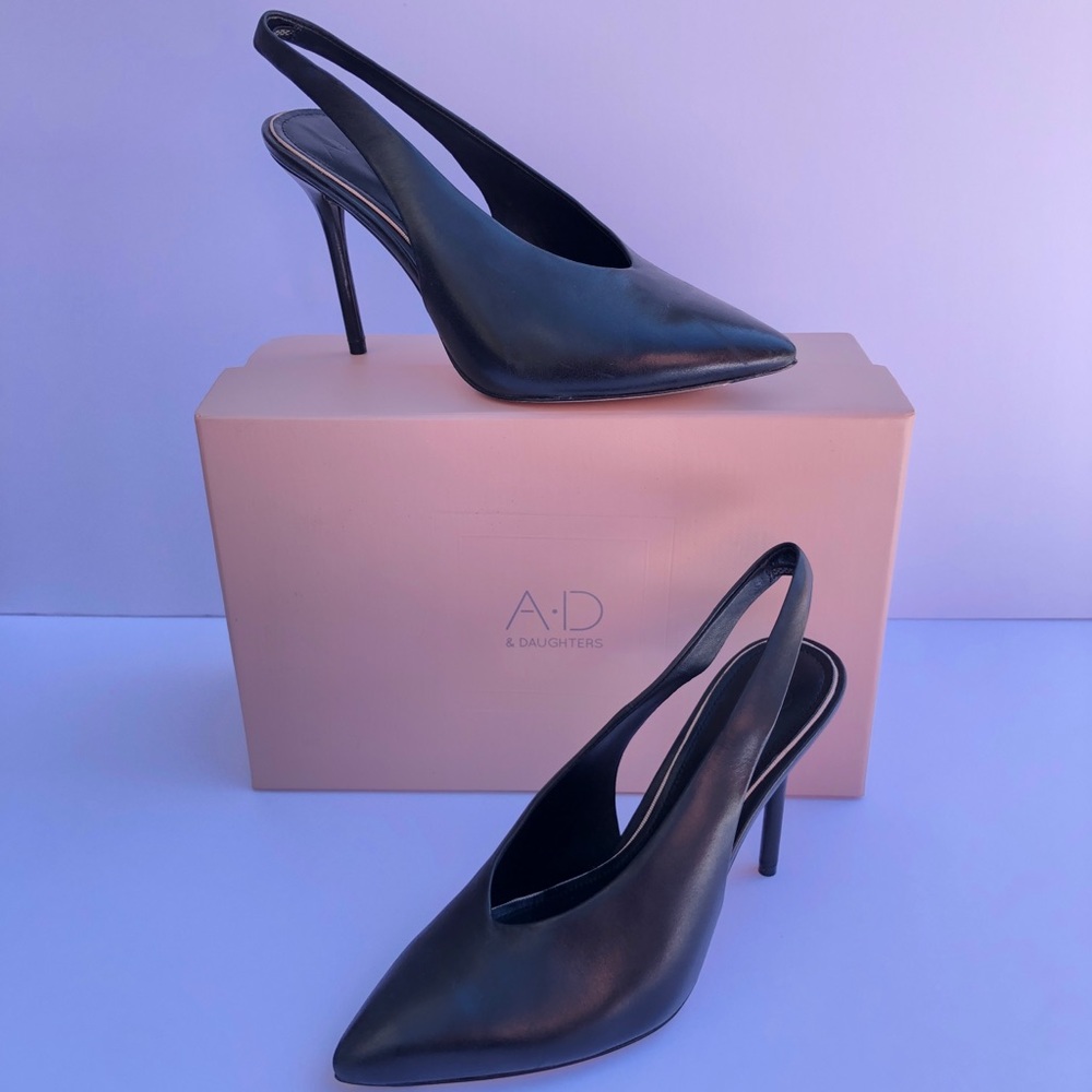 New leather heels!